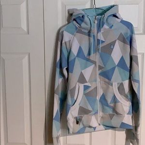 Volcom zip-up sweater